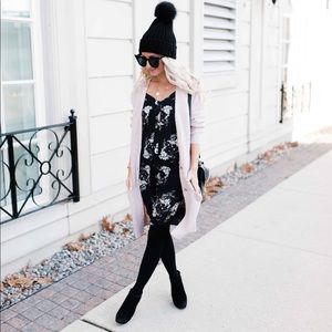 Kit and Ace Black Slip Dress